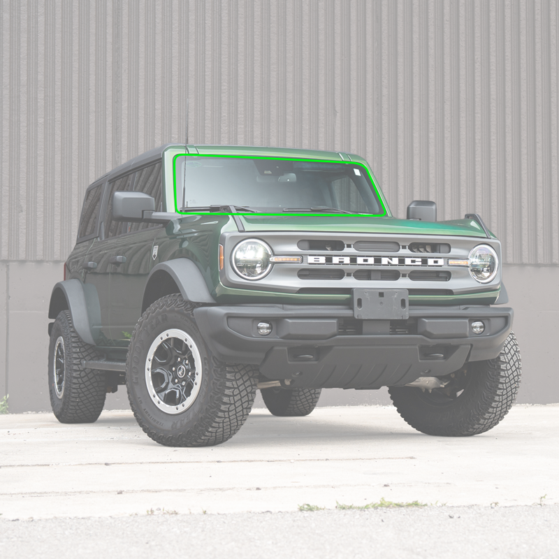 Ford Bronco (2021+) Windshield Protection Film DIY Kit