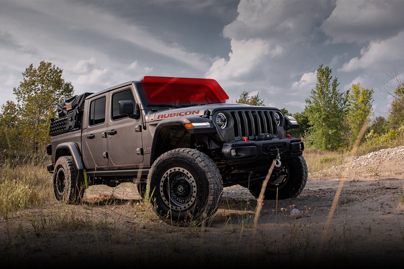 Jeep Wrangler (JL) and Gladiator (JT) DIY Windshield Protection Film Kit