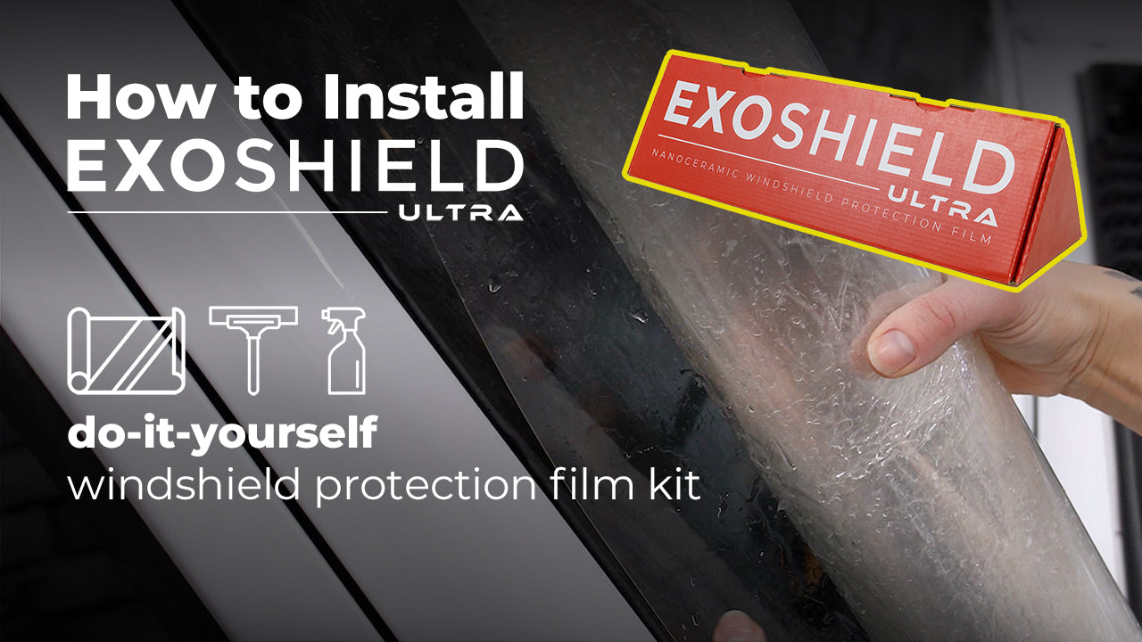 Load video: Installing DIY Windshield Protection Film